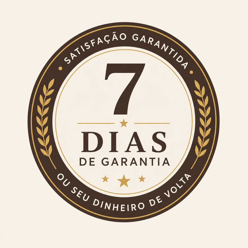 Selo de garantia de 7 dias
